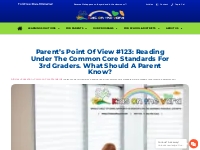 Parent s Point Of View #123: Reading Under The Common Core Standards F