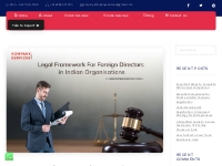 Legal Framework for Foreign Directors in Indian Organisations