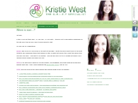 Kristie West grief specialist
