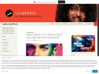LaiqVerse | Real/Virtual. | LaiqVerse: Where AI meets graphic design a