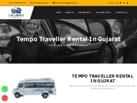 Tempo Traveller Rental In Gujarat