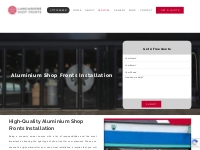 Aluminium Shop Fronts Installation: Affordable and Top-Notch