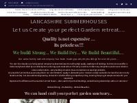 Home - SUMMERHOUSES- Lancashire Summerhouses