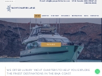 Private Yacht Charter   Boat Rental -La Paz Yacht Charter