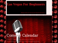 Comedy Calendar   Las Vegas For Beginners
