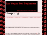 Shopping   Las Vegas For Beginners