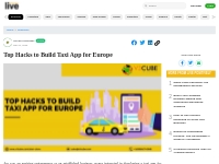 Top Hacks to Build Taxi App for Europe