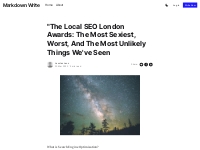  The Local SEO London Awards: The Most Sexiest, Worst, And The Most Un