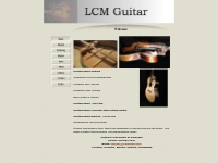 LCM Guitar - Custom built guitar and repair, berthoud, boulder, longmo