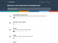 Ambassador Knowledge Base