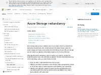 Data redundancy - Azure Storage | Microsoft Learn