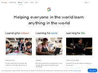 Google Learning -  Digital Learning Tools   Solutions