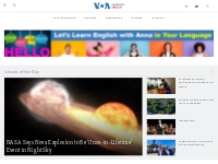 Voice of America - Learn American English with VOA Learning English