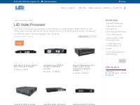 Buy Video Wall Processor|LED Video Processor Price | LED Accessories
