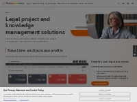 Legal Project   Knowledge Management Solutions | Thomson Reuters