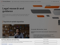 Legal Research   Guidance Solutions | Thomson Reuters