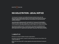 Our Legal Notice | Xapo Bank