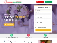 Legendmatrimony - Find Your Perfect Match Here. NO.1 Online Matrimony 