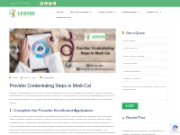 Provider Credentialing Steps in Medi-Cal
