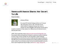 Vanessa M Hamm Shares Her Secret To Life   Letting Go Cafe