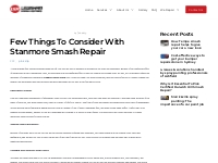 Few Things To Consider With Stanmore Smash Repair - Lewisham Smash Rep