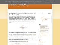 Lexia Crawford: Make The Right Commercial Real Estate Investment with 