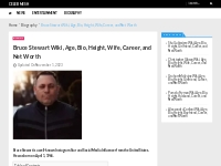 Bruce Stewart Wiki, Age, Bio, Height, Wife, Career, and Net Worth