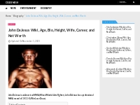 John DeJesus Wiki, Age, Bio, Height, Wife, Career, and Net Worth