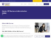 Top 10 online MBA courses in Dubai | EMBA or Online MBA