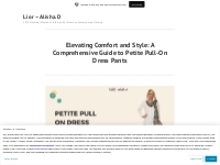 Elevating Comfort and Style: A Comprehensive Guide to Petite Pull-On D