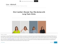 Chic Comfort: Elevate Your Wardrobe with Long Tunic Shirts   Lior   Al