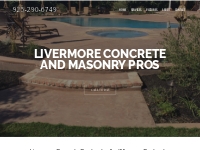 Livermore s Best Concrete And Masonry Company - Call (925) 290-6749