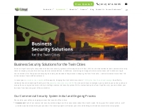 Commercial Security Systems Minneapolis   St. Paul, MN