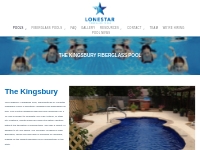 Kingsbury Fiberglass Pool San Antonio by LoneStar Pools