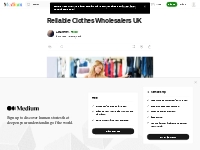 Reliable Clothes Wholesalers UK. Many Clothes Wholesalers UK are in… |