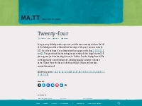 Twenty-four | Matt Mullenweg