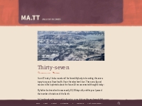 Thirty-seven | Matt Mullenweg