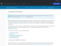 Contributor Handbook   Make WordPress