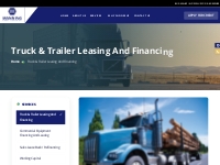 Commercial Truck Leasing and Trailers Financing, Leasing Commercial Tr