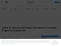 Jabord Launches Dynamic Interactive Company Pages for Employers | Mark