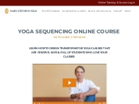                 Yoga Sequencing Online Course with Mark Stephens