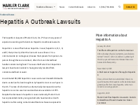 Hepatitis A Outbreak Lawsuits | Marler Clark