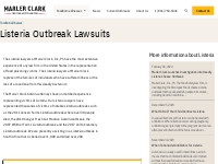 Listeria Outbreak Lawsuits | Marler Clark