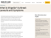 What Is Shigella? | Marler Clark Shigella Lawyers