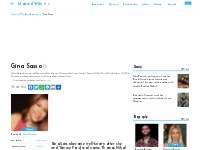 Gina Sasso Bio, Age, Parents, Net Worth, Height, Weight