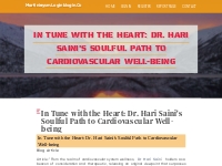 In Tune with the Heart: Dr. Hari Saini's Soulful Path to Cardiovascula
