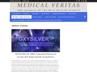 OxySilver Overview   Medical Veritas Inc.