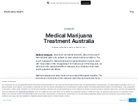 Medical Marijuana Treatment Australia   Medicanna Health