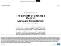 The Benefits of Booking a Medical Marijuana Consultation   Medicanna H