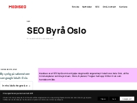 SEO byrå Oslo - Hvordan rangere høyt i Oslo i søkemotorer